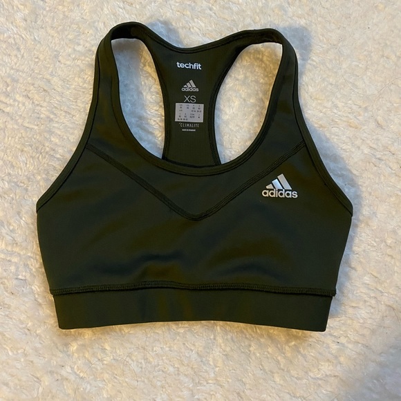 Nike Army Green Sports Bra - Picture 1 of 3